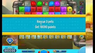 Pet Rescue Saga Level 255 - No Boosters
