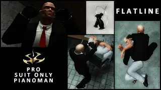Hitman Blood Money - Бегущая волна [ Профи/Костюм/Пианист ]