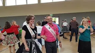 Das K&ouml;nigspaar tanzt beim Cheesecake Festival 2019