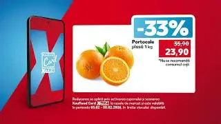 Ofertele din 5 și 8 februarie: creveți, somon, cotlet de porc #kauflandmoldova