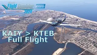 Abandoned Atlantic City Airport - MSFS 2024 (4K) - KAIY - KTEB