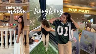 Macau - Hong Kong  ࣪𖤐.ᐟ (ngong ping 360, mongkok sneakers street) | Roselle Angeles