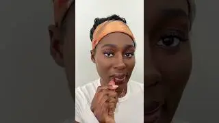 slowly getting back into my makeup phase 💄 #darkskinmakeup #makeupformelaningirls #beginnermakeup
