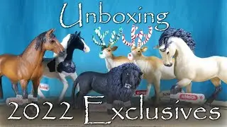 2022 Exclusive Schleich Horses Unboxing + Animals Haul
