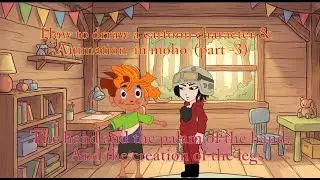 How to draw a cartoon character & Animation in moho (part -3) tutorial