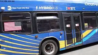 MTA NYCT Bus: 2021 Nova Bus LFS TL40102 Smart Bus Hev #9760 on the M1 @ Lenox Ave
