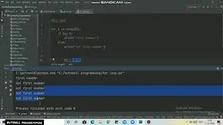 For loop in Python || Learn Python in Hindi || Learn coding in 2021