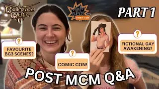 Post MCM Q&A Part 1 - Shadowheart Actor & her Performance Director Girlfriend from Baldur's Gate III