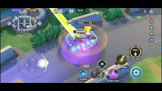 Playing matches with venusaur with its new skin #gameplay #gaming #pokemonunite
