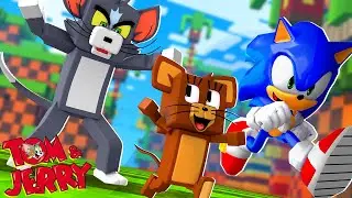 Minecraft - Who's Your Family? TOM e JERRY foram ADOTADO por SONIC no Minecraft ! TOM E JERRY !