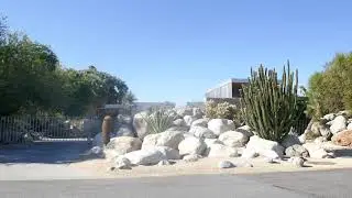 Singer Barry Manilow Former Home Kaufmann House Palm Springs California USA June 10, 2021