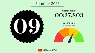 Trackmania Summer 2023 - 09 Author Time