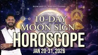 10-Day Moon Sign Horoscope (Jan 20-31, 2026) | Weekly Horoscope 2026 Predictions