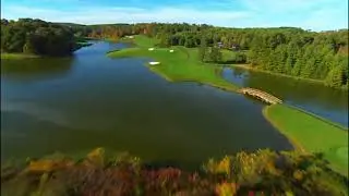 Olde Mill Golf Course Flyover