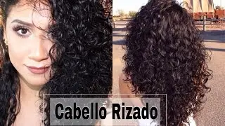 Rutina Completa de Cabello Rizado! FACIL con Productos  Economicos!