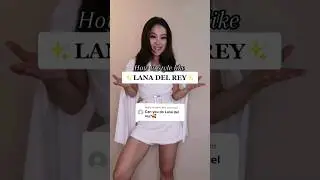 How to style like LANA DEL REY 🎤   Like & Subscribe👆 for more