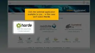 How to use webmail from within cPanel