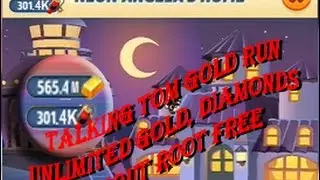 Talking Tom Gold Run MOD (Unlimited Diamond, Unlimited Money)