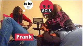 First Time  Gas Mask With Seizure Prank ( Krazy Reaction )