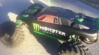 Traxxas Rustler With  Monster Energy Theme