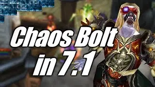 WoW | Focused Chaos is INSANE! 7.1 Warlock PTR [Cobrak]