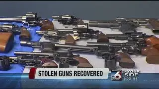 Stolen guns recovered by BPD