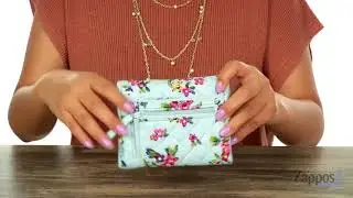 Vera Bradley Iconic RFID Riley Compact Wallet SKU: 9124311