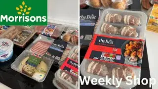 Morrisons Weekly Grocery Shop Plus a Nutmeg Clothes Haul | Uk Family of 5