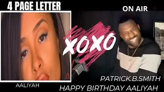 AALIYAH- 4 PAGE LETTER-REACTION VIDEO