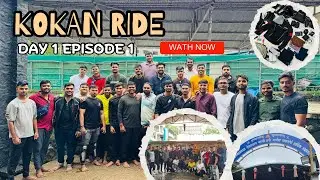 कोकण बाईक राइड | EP 1 | Mahad | Pali | Sawadsada Waterfall 