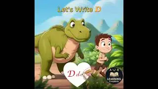 Let&rsquo;s Write the Letter D &ndash; Fun Alphabet Lesson for Kids | LIIAMRA Learning Channel #alphabet #write
