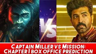 Captain Miller vs. Mission: Chapter 1 box office prediction