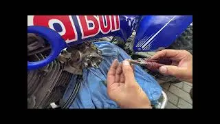 Clogged idle jet on  Yamaha Raptor 350