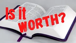How Valuable is the Holy Bible? | All For Jesus Church