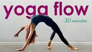 30-Minute Vinyasa Yoga Flow | Full Body Stretch & Strength for Energy & Calm