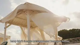 Why is hemp more breathable than cotton.#industrialhemp #fiber #natural #cannabidiol