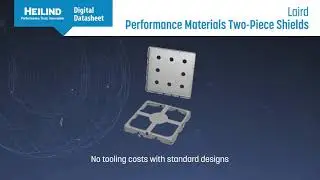 Laird Performance Materials Two Piece Board Level Shields | Heilind Electronics
