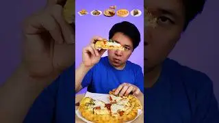 EATING VARIOUS DOMINO'S PIZZA MENU #asmr #mukbang