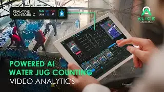 Jug AI Counting Solution For Product Line  -  Industrial Video Analytics
