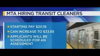 MTA is hiring for jobs with no education requirements