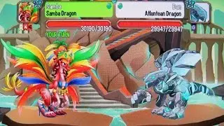 Dragon City Samba Vs Atlantean Dragon