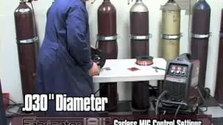 Thermal Arc Fabricator 181i 3-in-1 Overview & Setup   Gasless MIG Control Settings