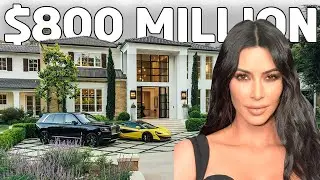 How Kim Kardashian Spends Her $800 Million Dollars