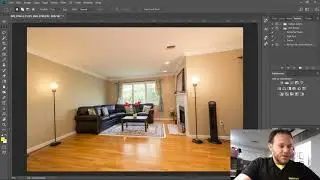Professional Real Estate Photography Editing: New Jersey Townhouse Living Room