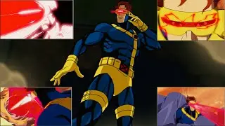 Cyclops in X-Men 97 but with classic Optic Blast sound effect