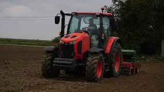 Siew pszenicy 2020 ✩ Nowy siewnik ✩ Amazone D8/30 ✩ Kubota ✩ AgroMasz