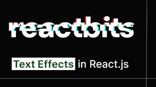 Text Effect in React js | Animation Components | বানিয়ে ফেললাম 3D মডেল 😱 | Siam Shekh