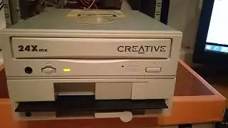 Ретро CD-ROM Сreative 24x 1998 год !