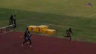 Girl's 400m hurdles heat 2. 1:08.31sec. Ashanti Region Inter-co. Zone 5. 2026.