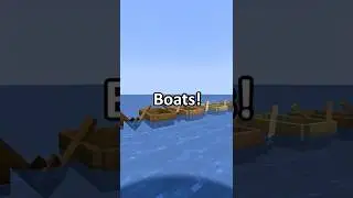 Minecraft Boats are the BEST! #shorts #minecraft #minecraftshorts #camman18